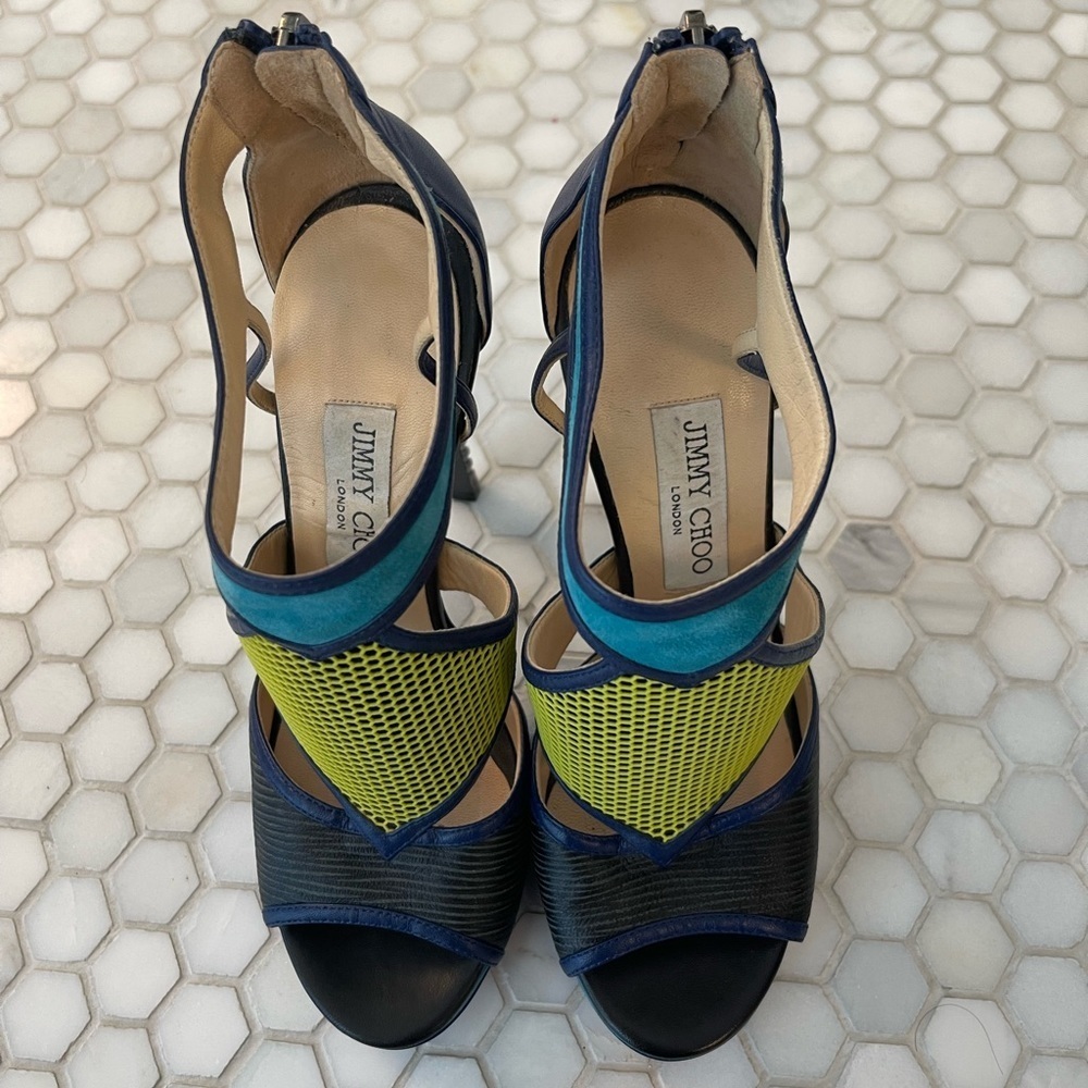 Jimmy Choo Color-block heels